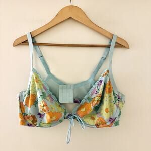 Savage X Fenty.Free Spirit Floral Lined Bra Sz 42DD